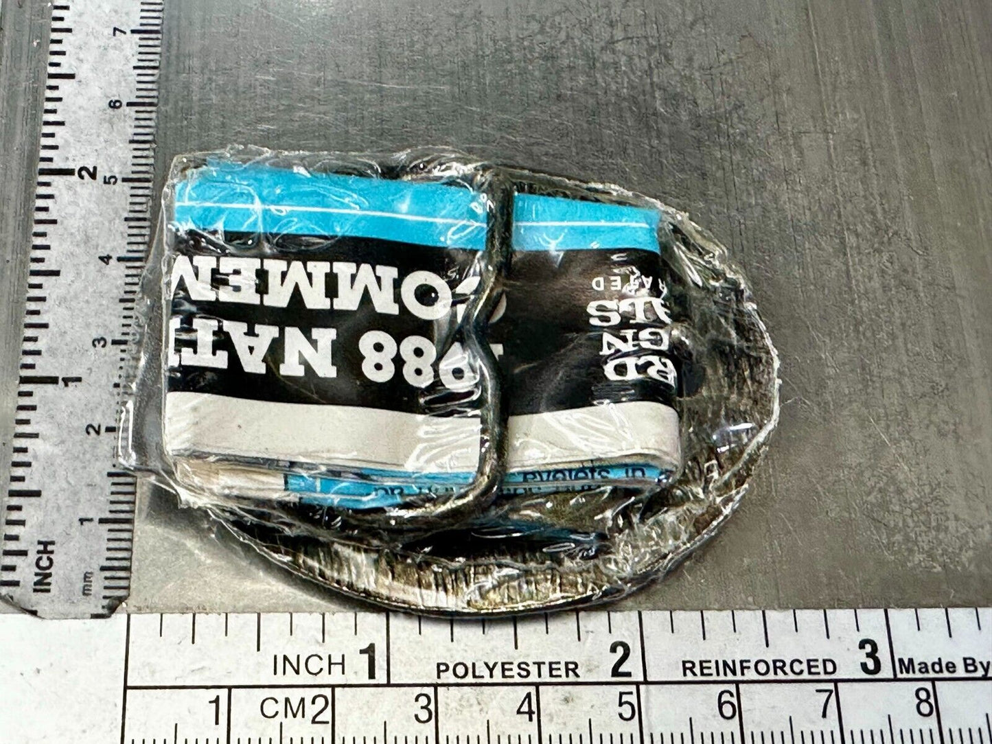 1988 Hesston National Finals Rodeo NFR Cowboys Youth Size NOS Belt Buckle