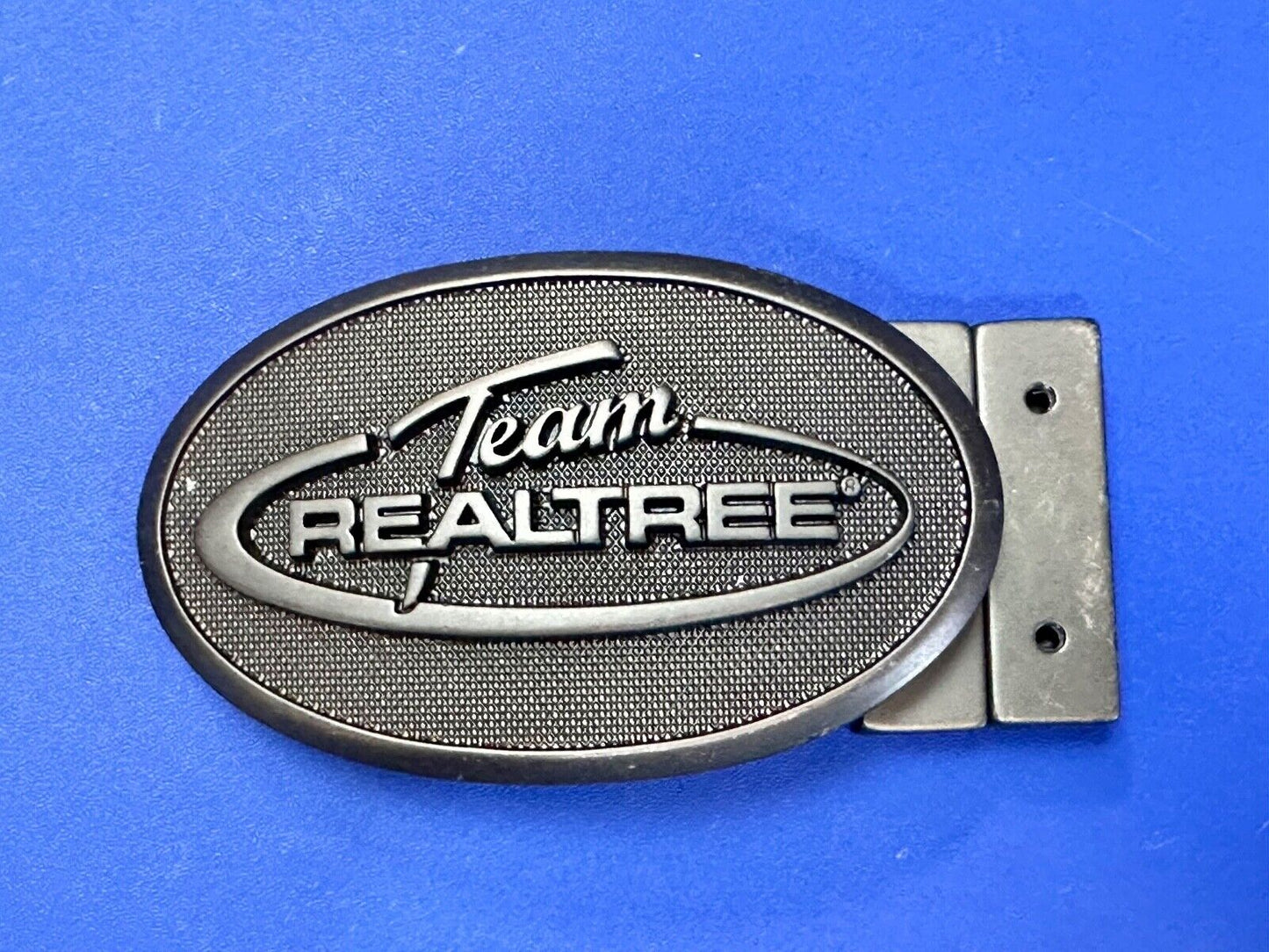Team Realtree Hunting Accesories Duck Dynasty Advertisement Belt Buckle