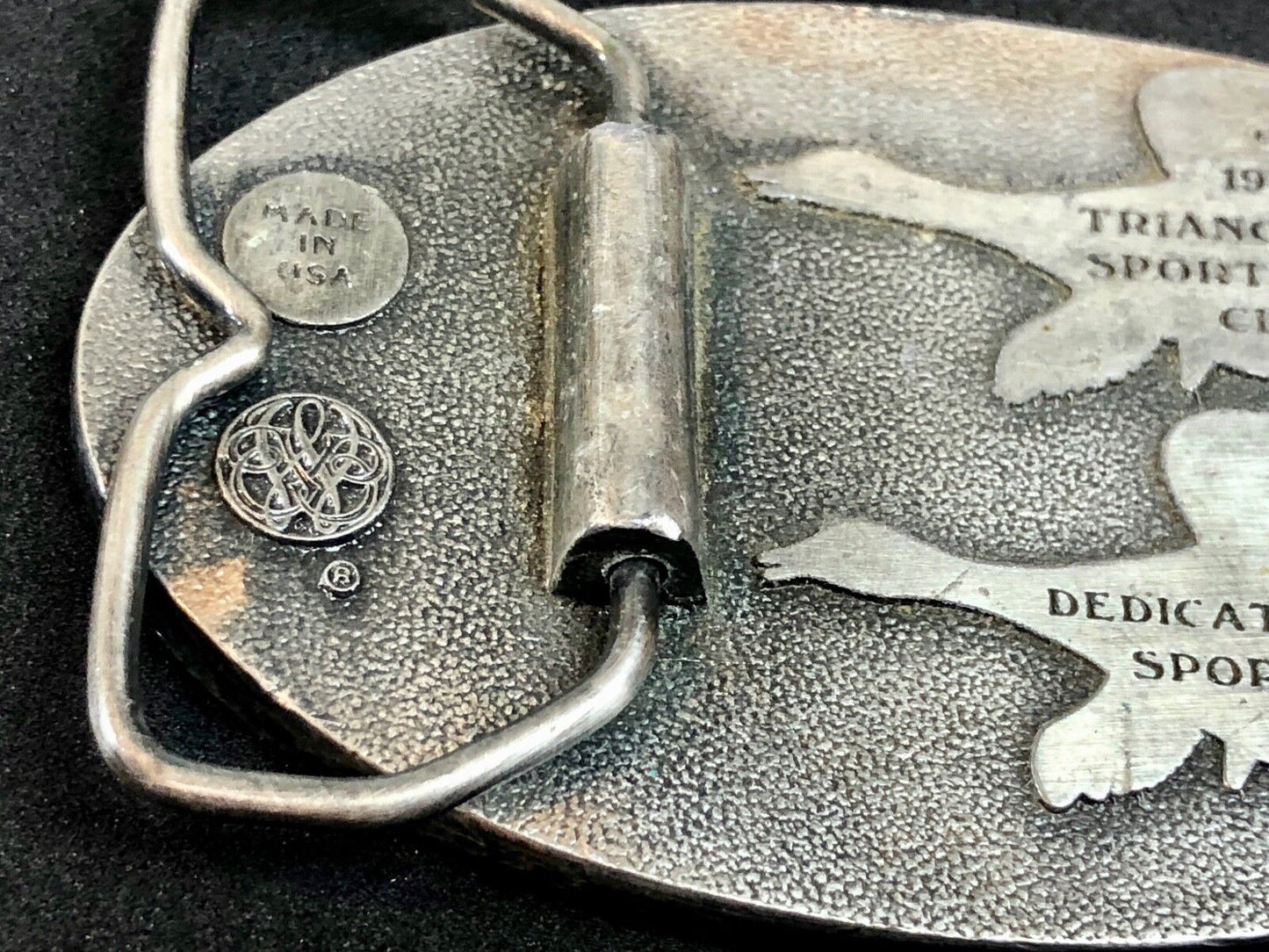 1975 Triangle Sportsmen's club - Preserve Belt Buckle - Nature Hunting