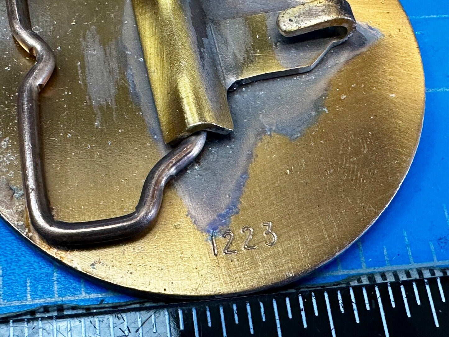 True West 30th University Magazine Commemorative . Add Vintage 1983 Belt Buckle