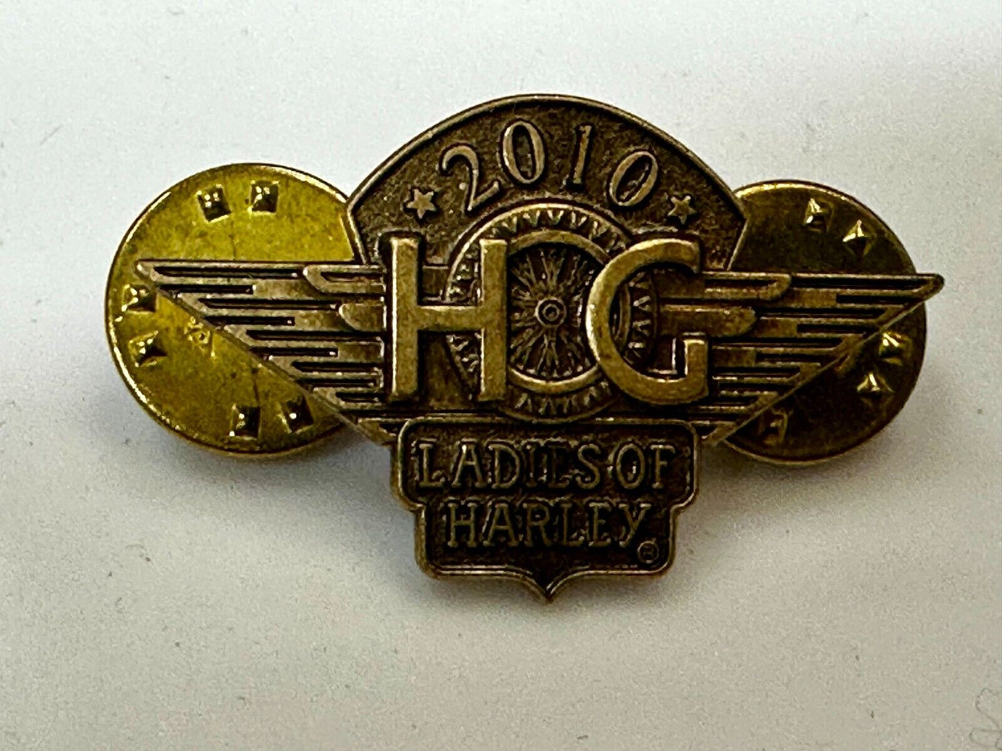 2010 Ladies of Harley Davidson Owners Group HOG Pin for Jacket or Vest