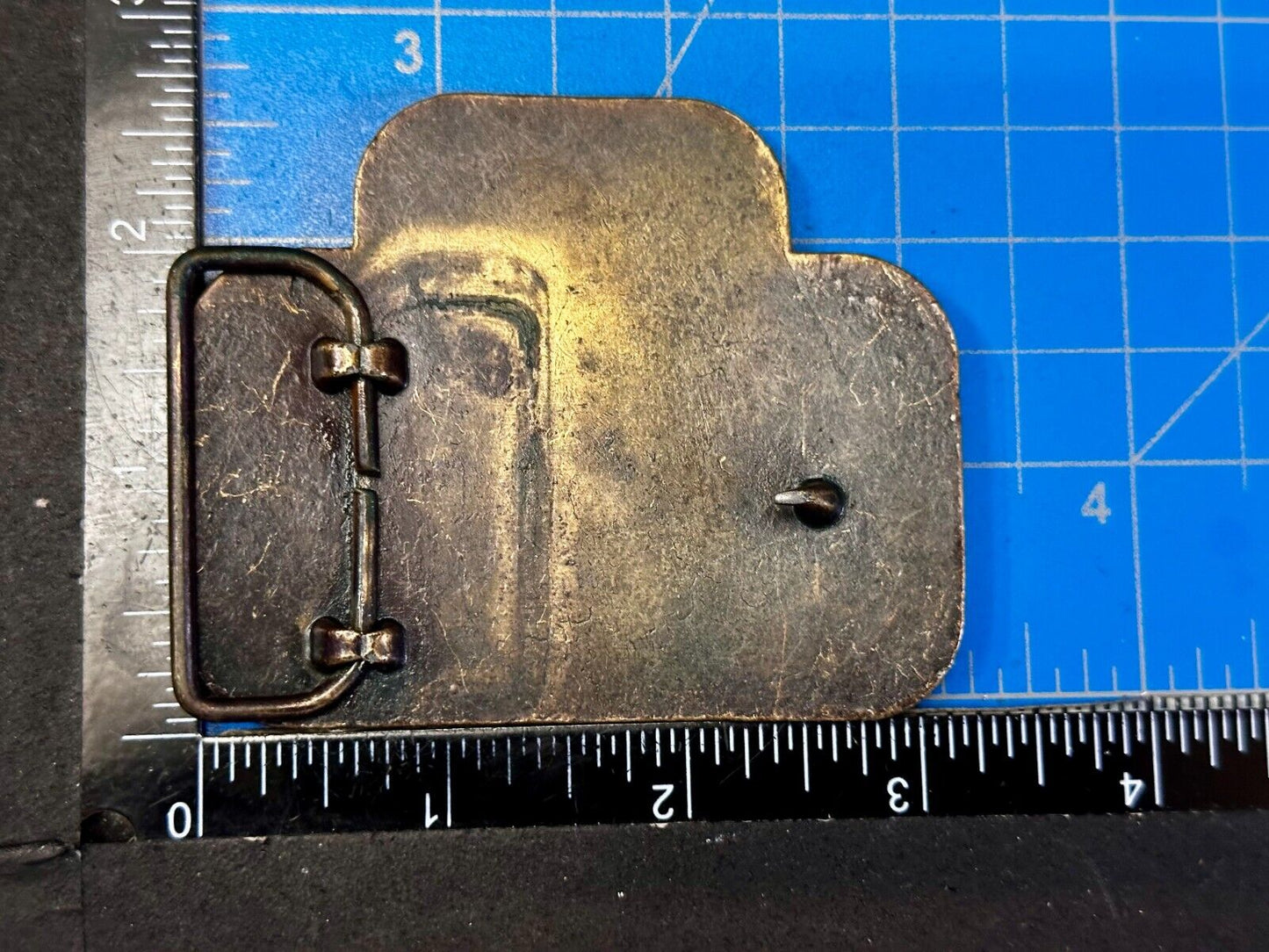 The Original Mc Sorley Cream Ale Brewing Company Advertisement Belt Buckle