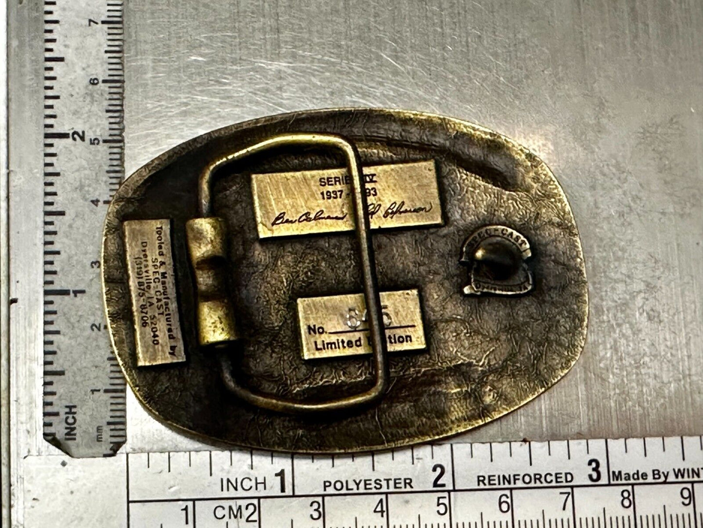 56 Years TISCO Tractor Implement Supply company NOS Belt Buckle by Speccast