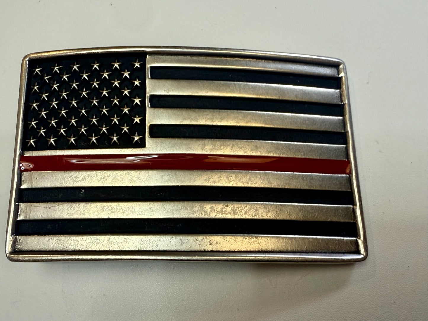 USA United States Flag American Pride Patriotic Montana Silversmiths Belt Buckle