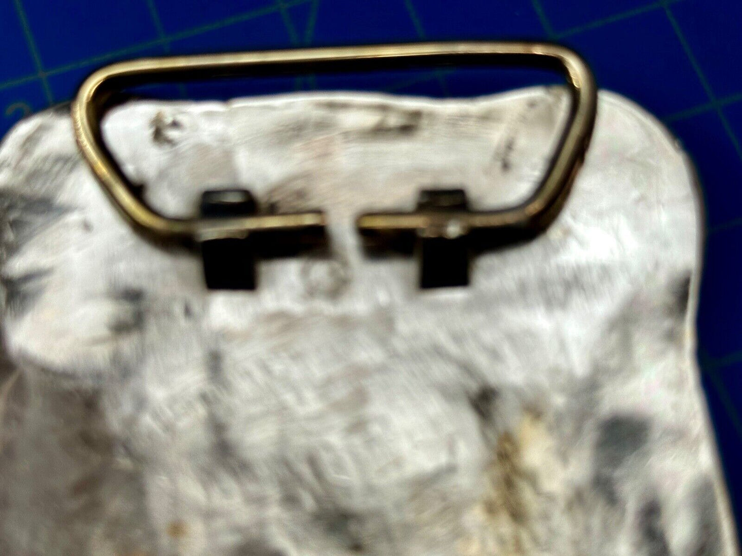 Texas Longhorn Cow Steer flower swirl Belt Buckle w/ thick rope boarder