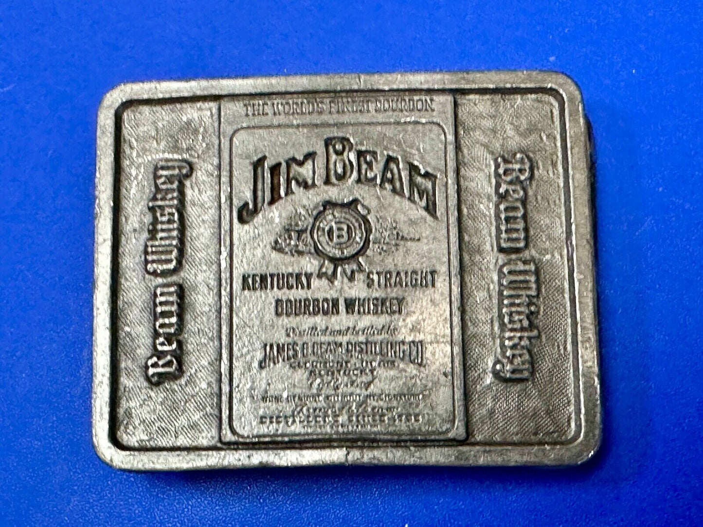Beam Whiskey - Different Promo Kentucky Straight Bourbon Metal Belt Buckle