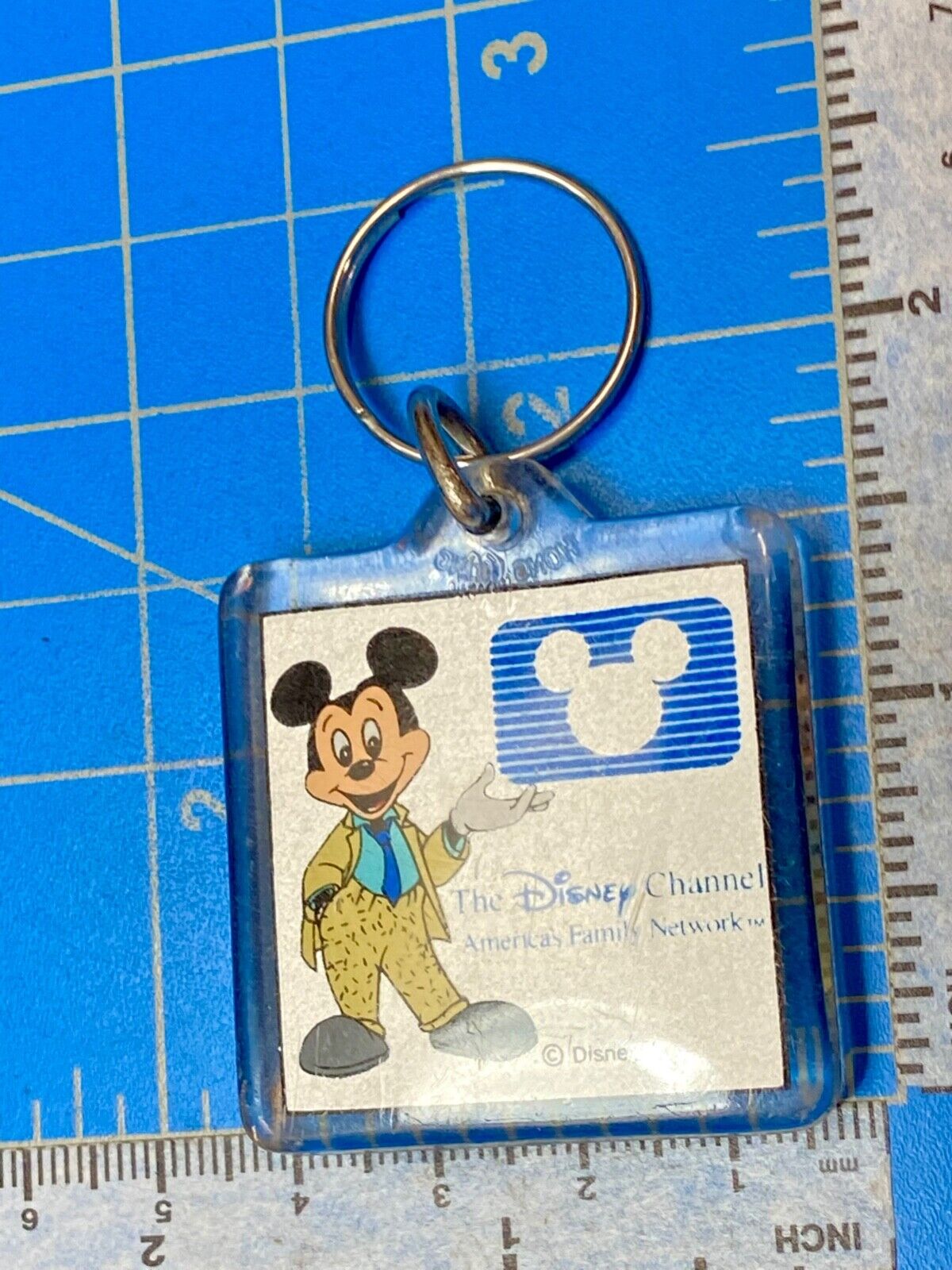 The Disney Channel, Americas Family Network Mickey Mouse Key Chain Keychain