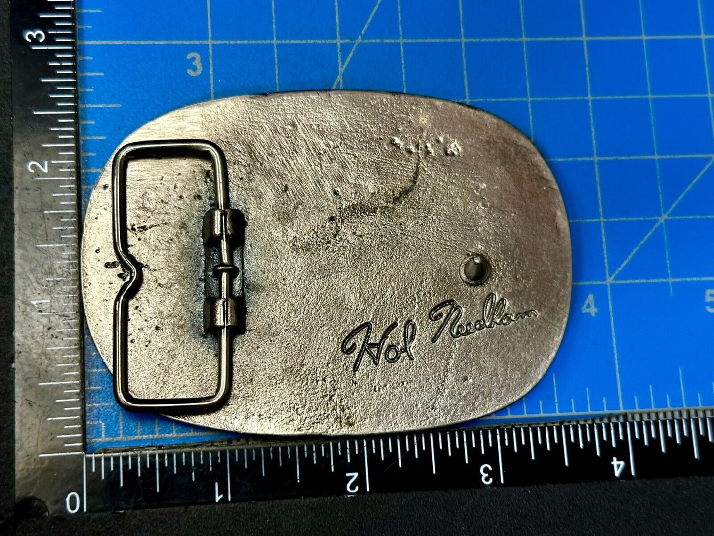 The Cannonball Run II 2 Movie Crew Gift Promo Hal Needham Belt Buckle