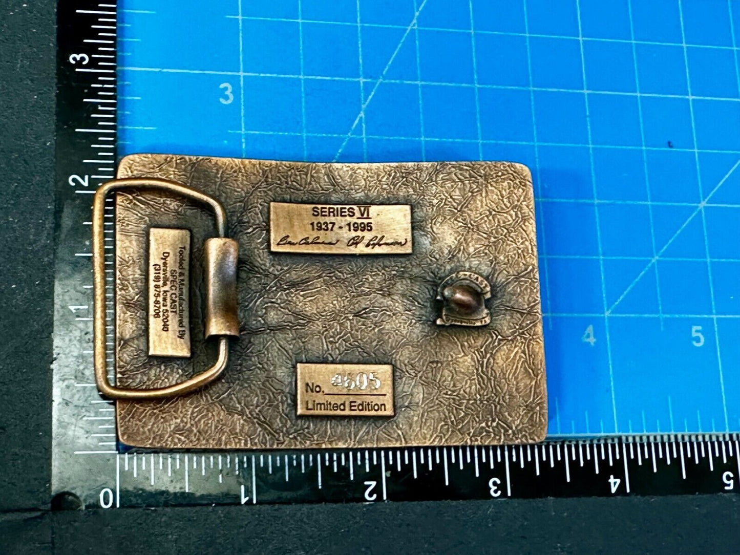 TISCO 58 Years Tractor Implement Supply Co. Since 1937 Belt Buckle by Spec-Cast