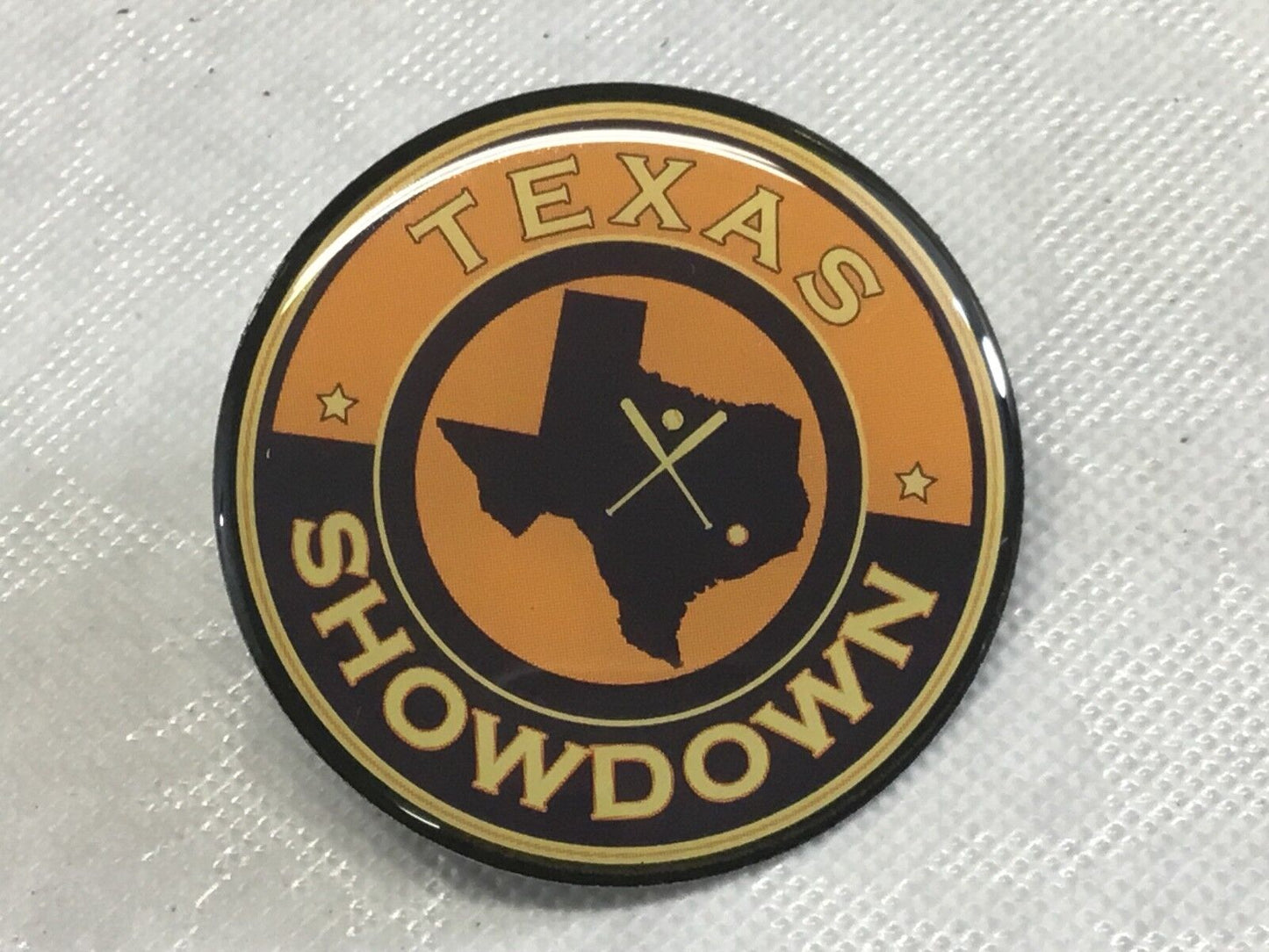 2007 TEXAS SHOWDOWN fastpitch softball hat lapel pin