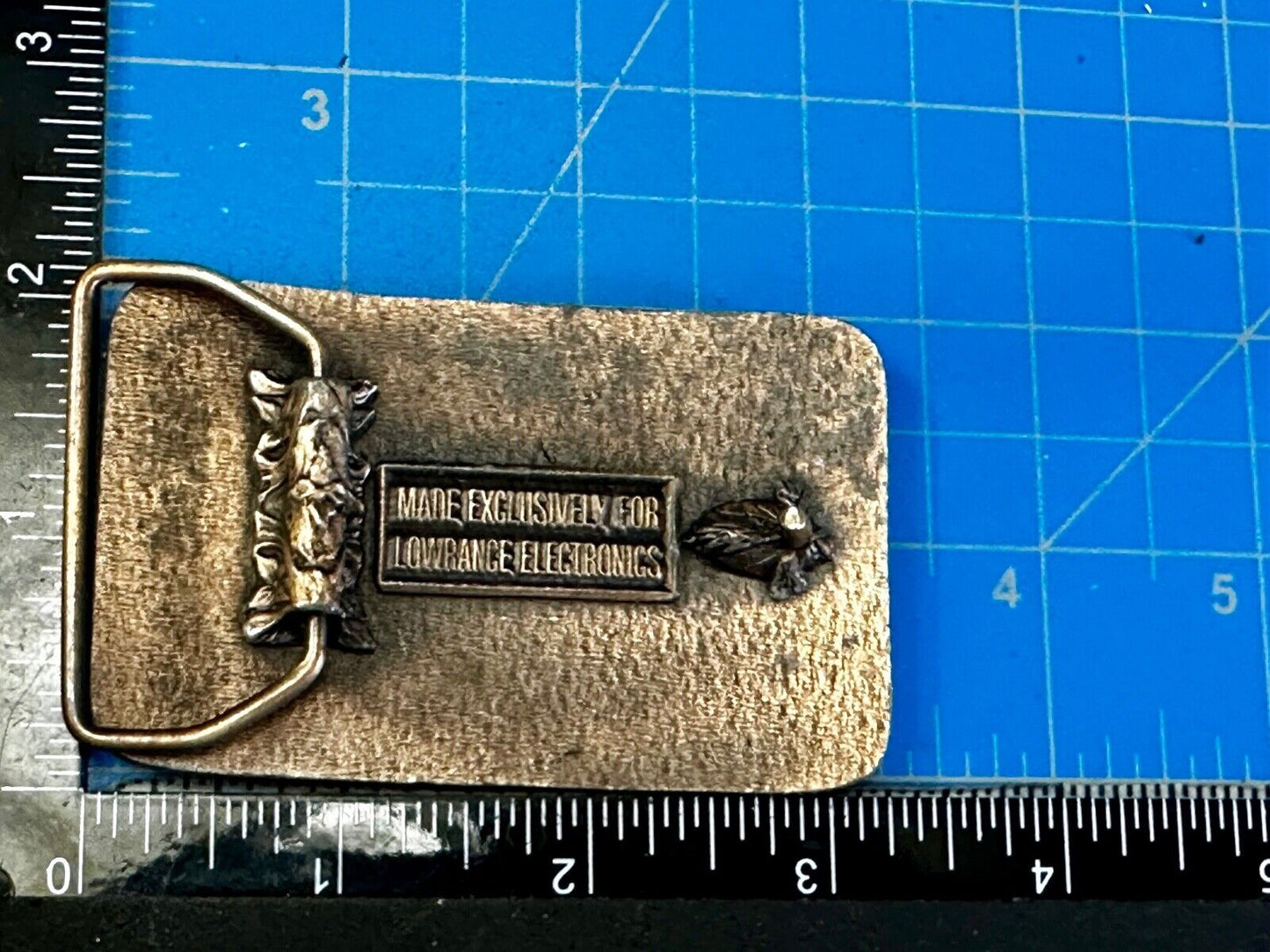 BASS 1989 Las Vegas Open Anglers Sportsman Society Sport Fishing Belt Buckle
