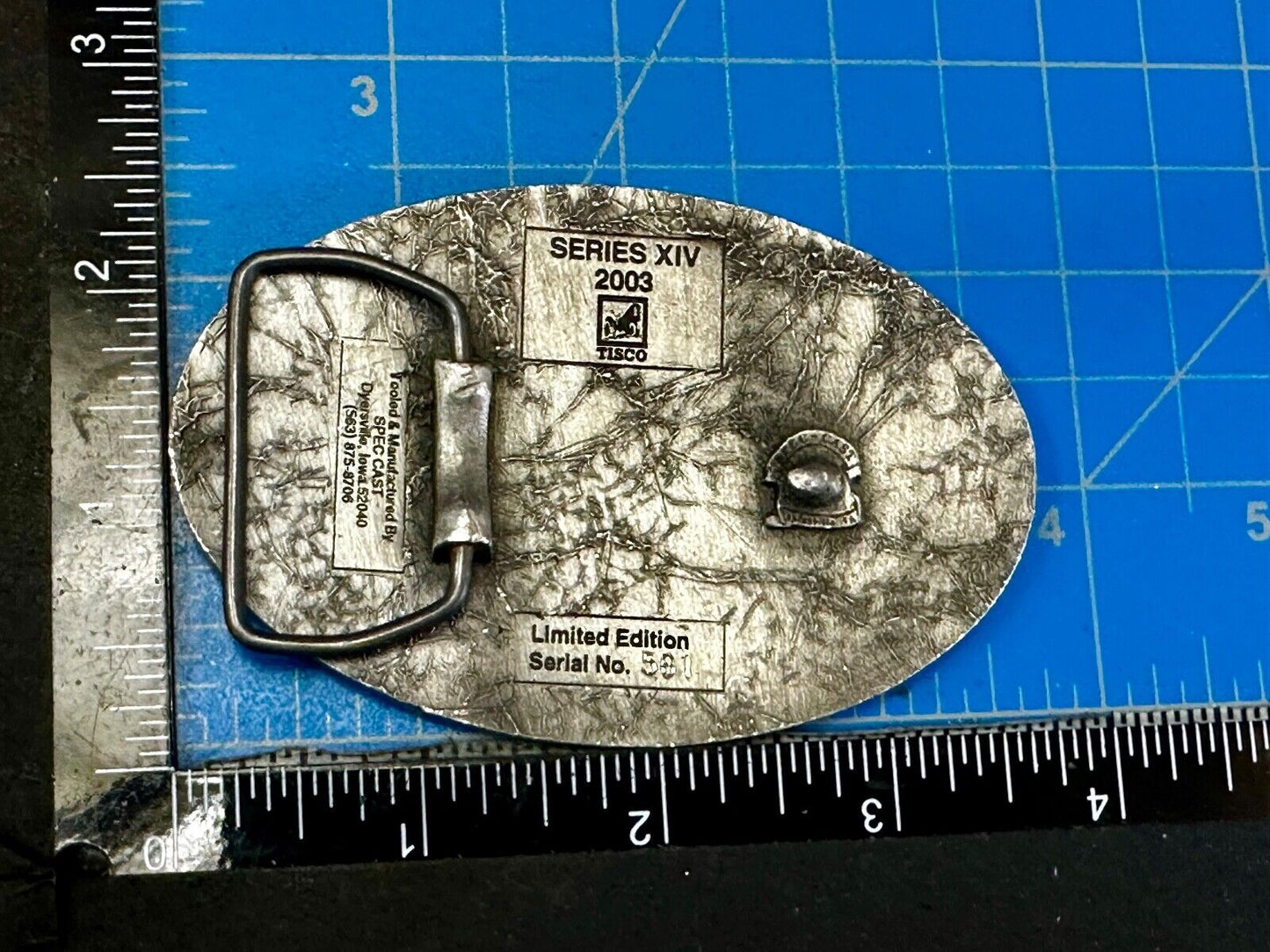 TISCO Tractor Implement Supply Replacement Parts 66 years, 2003 Belt Buckle