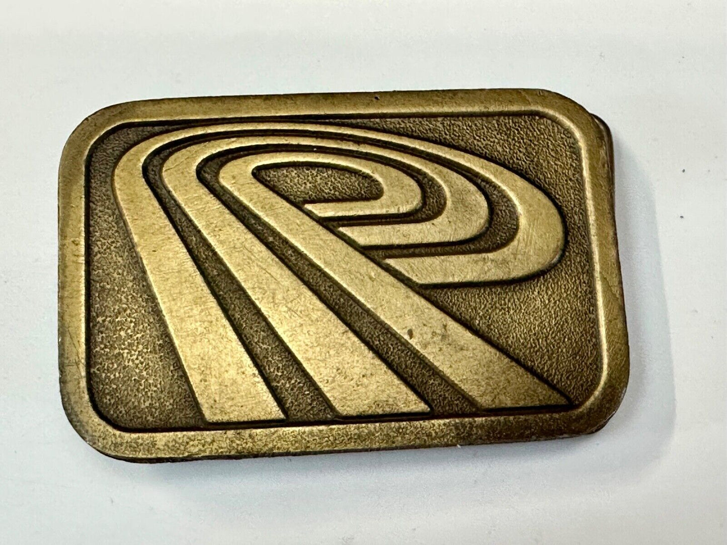 Transportation Trucking Company Emblem belt buckle by Hit Line USA