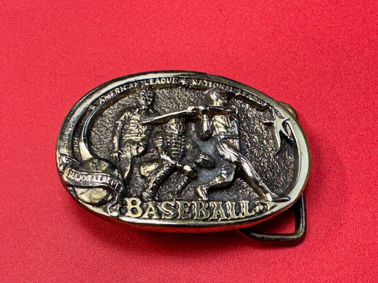 Vintage 1983 Baseball SPORTS GAME Commemorative National Team League belt buckle
