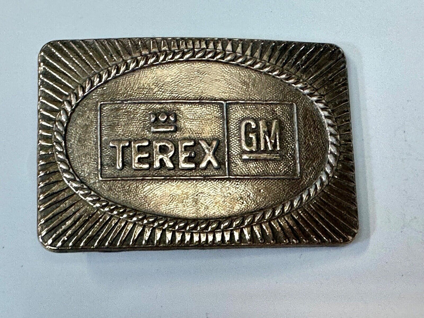 Terex General Motors GM Construction Machinery Bulldozer Tractor Belt Buckle