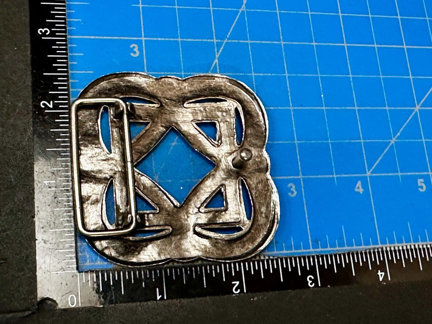 Vintage Art Deco Style Openwork Replacement Belt Buckle