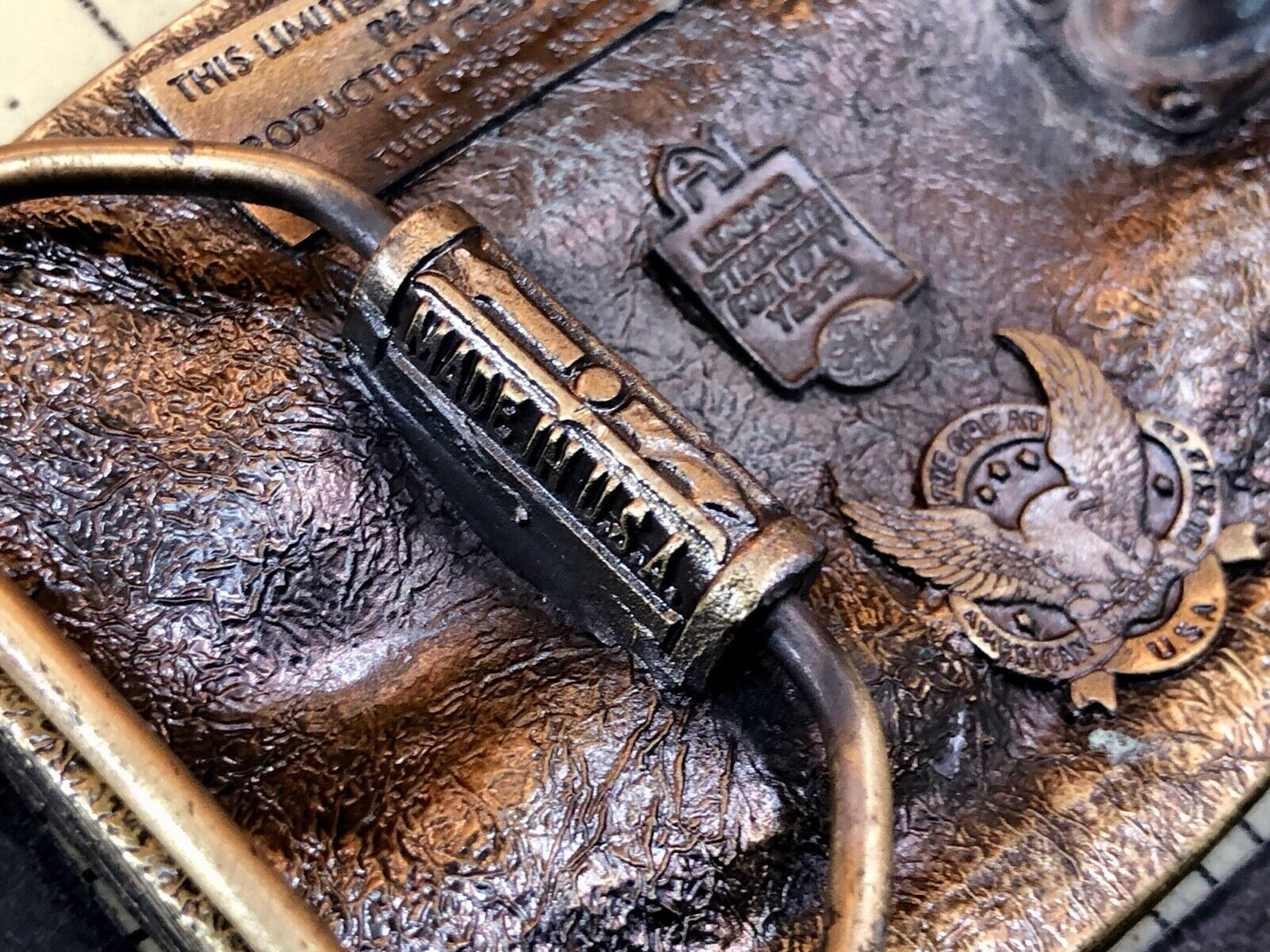 The first PCA loan belt buckle - Lending and strength production credit assn.