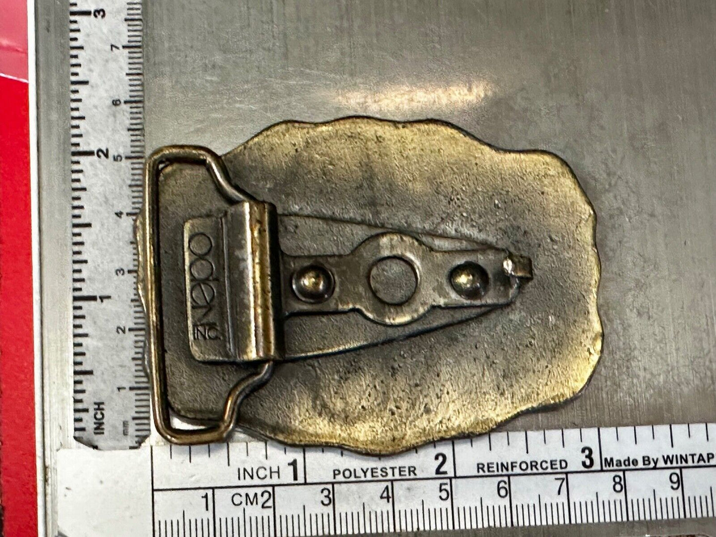 Bill. Custom Name Western framed ornate scroll Belt Buckle by Oden