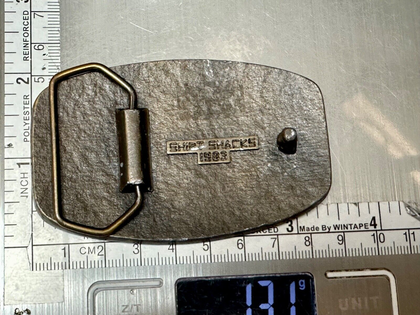 2 Corinthians, Estes 83 no longer living for ourselves, but for him belt buckle
