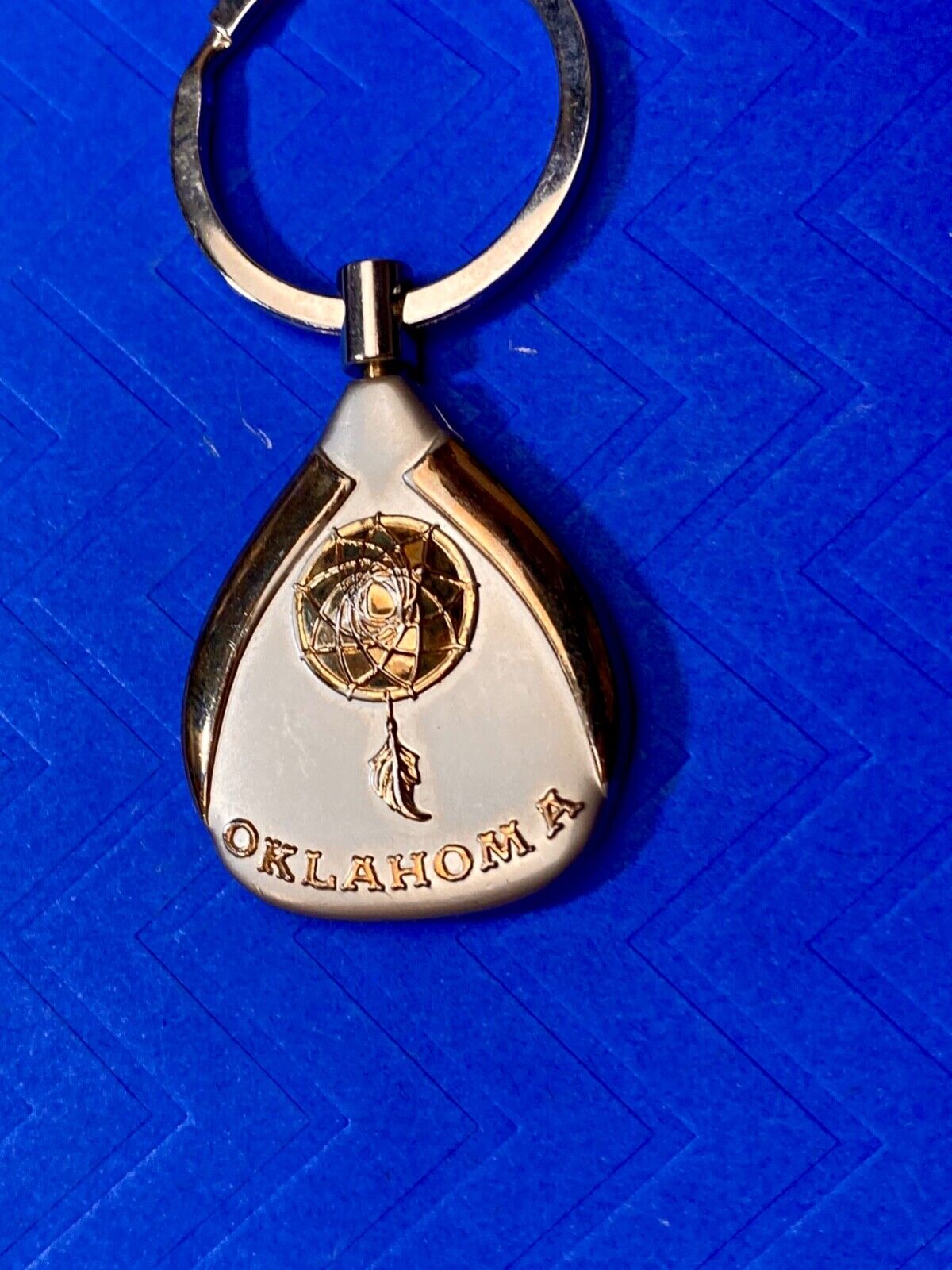 The Great State of Oklahoma keychain Souvenir Key Chain Key Ring