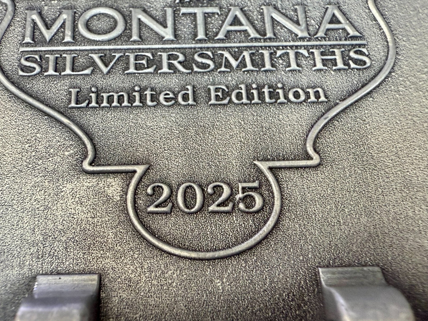 2025 Pendleton Whisky Let'er Buck Rodeo Cowboy Montana Silversmiths Belt Buckle
