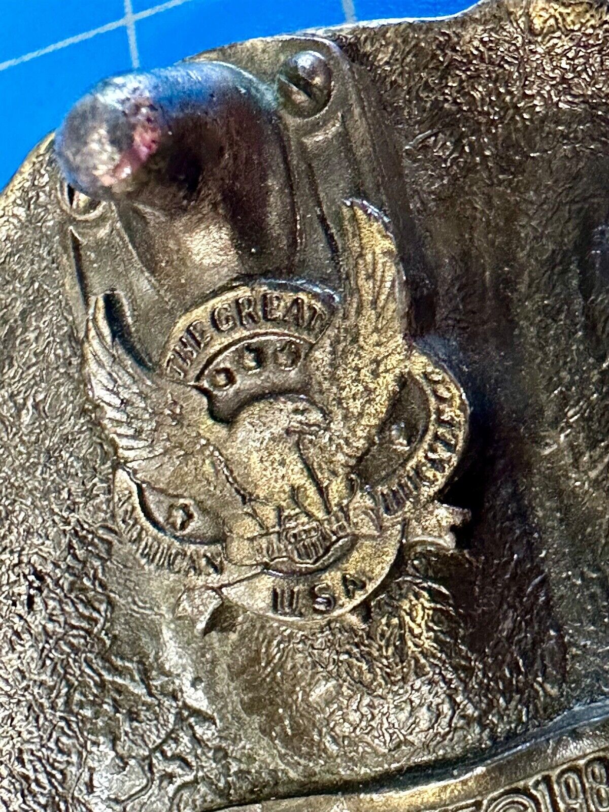 2nd amendment The Right to keep & Bear Arms patriotic great American belt buckle