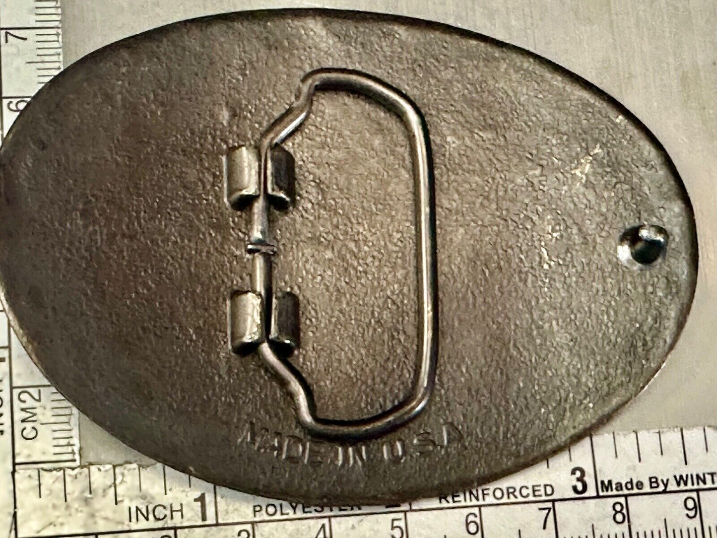 The Great State of Texas Star & Flag & Pride! USA made western belt buckle