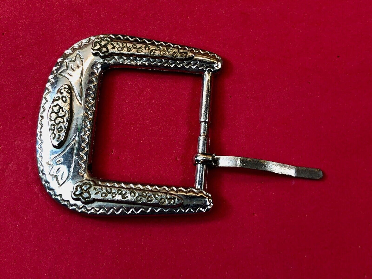 Beautiful Floral Simple Cowgirls Wide Dress Western Belt Buckle