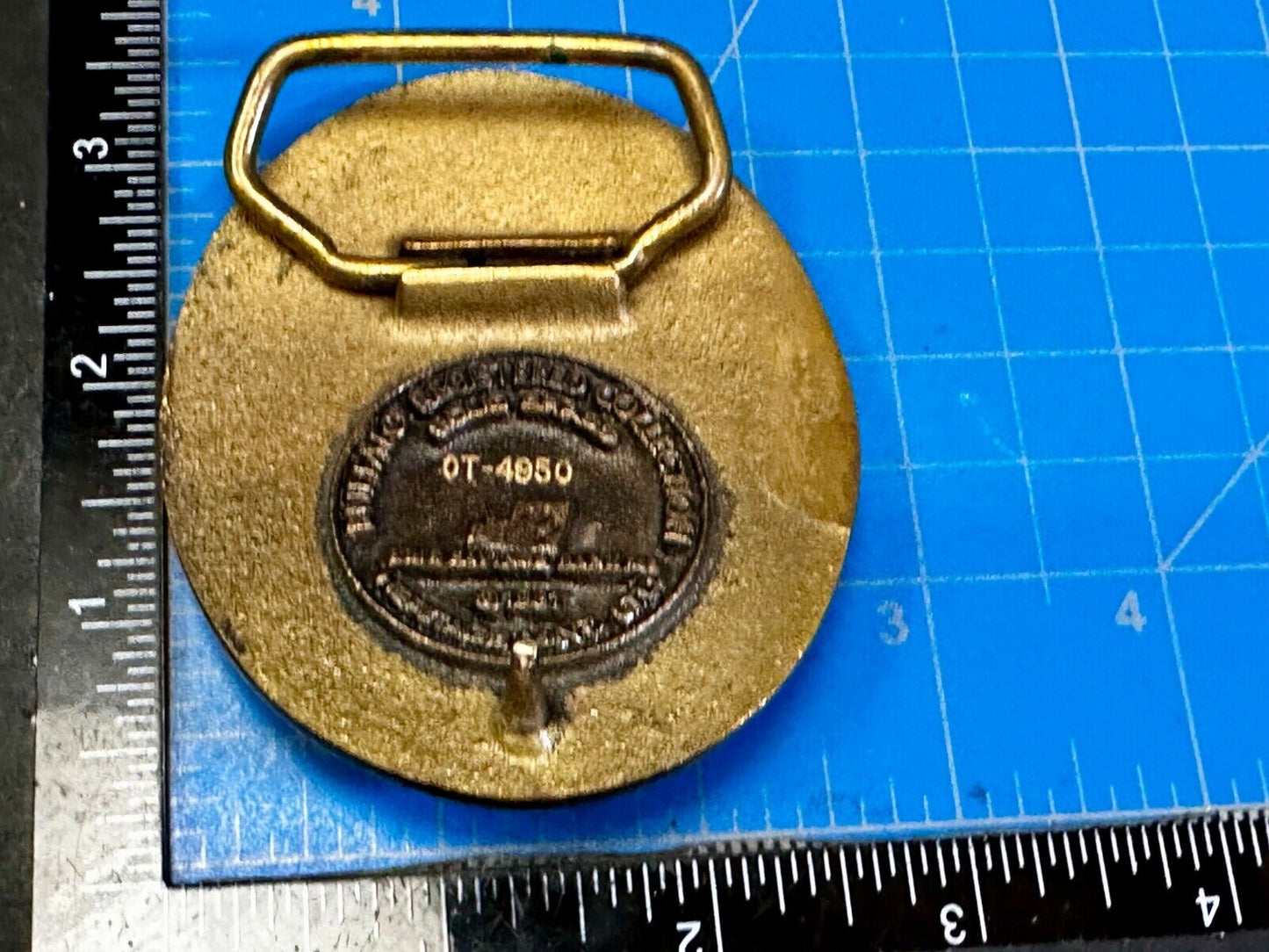 The Charging Buffalo NY State Solid Brass Belt Buckle by Heritage Mint