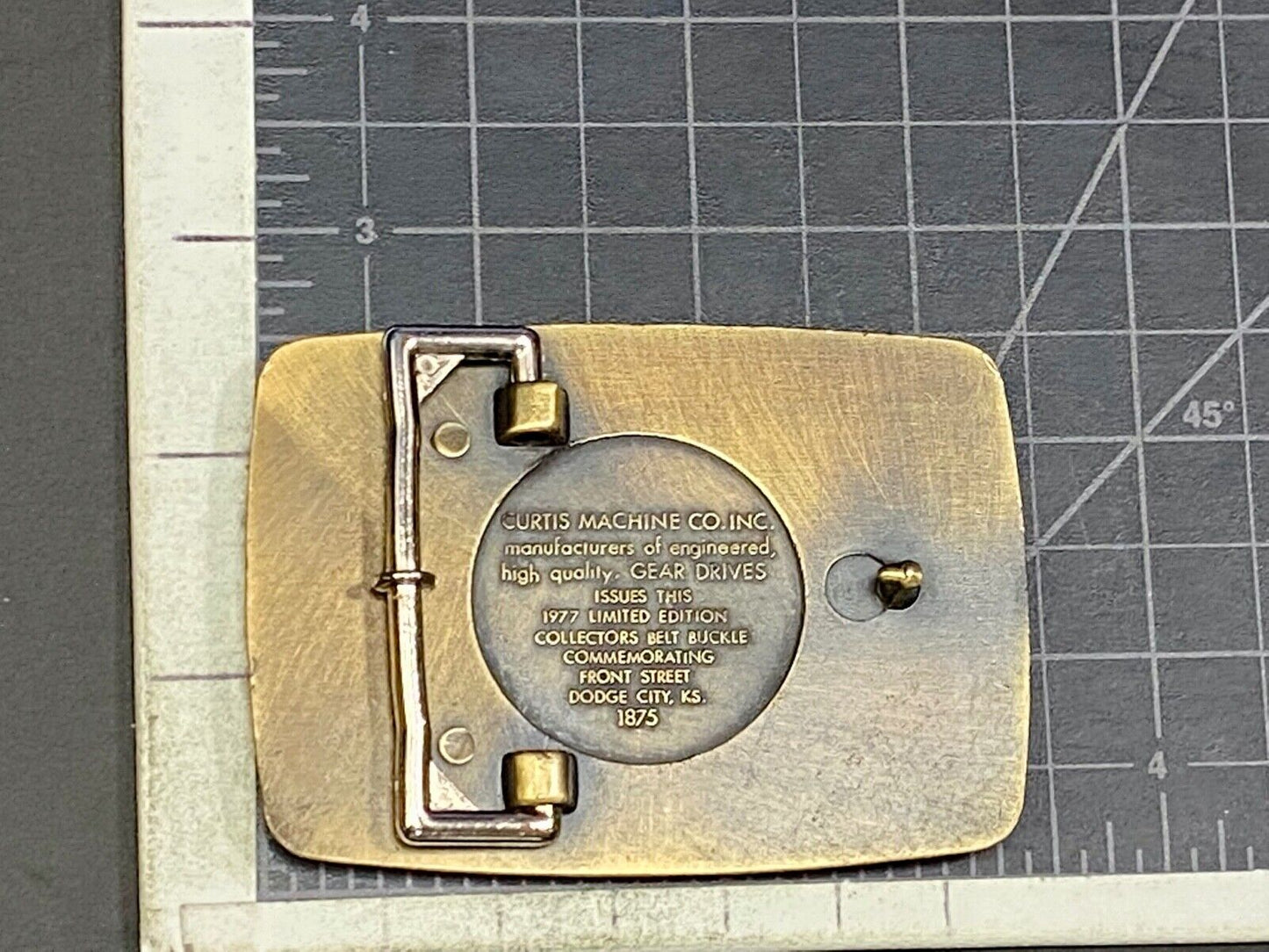 Vintage 1977 Dodge City, Ks Curtis Machine Company Inc Makers Of Gear Drives