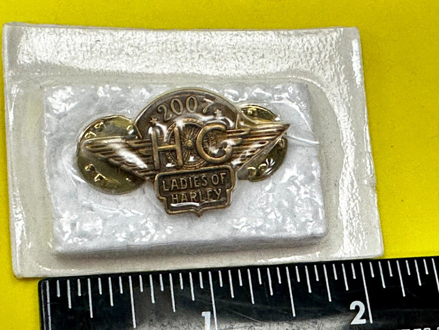 2007 Ladies of Harley Davidson Owners Group HOG Pin for Jacket or Vest