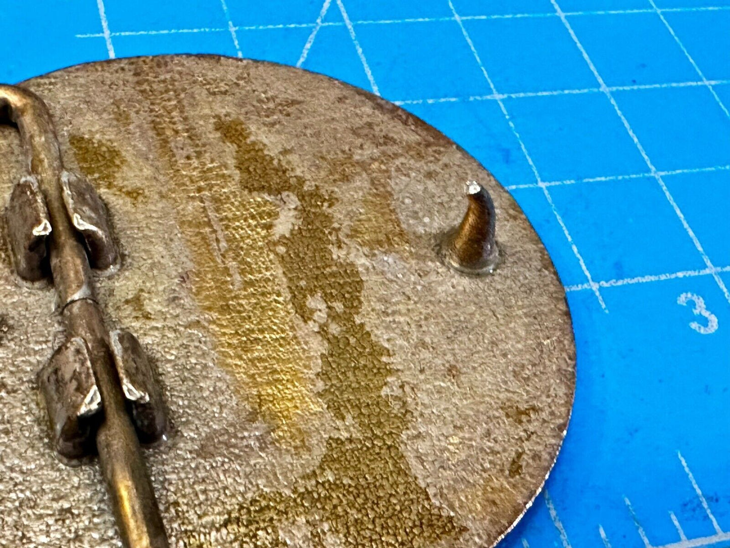 Bell Telephone Lineman Brass Tone Vintage round logo Belt Buckle