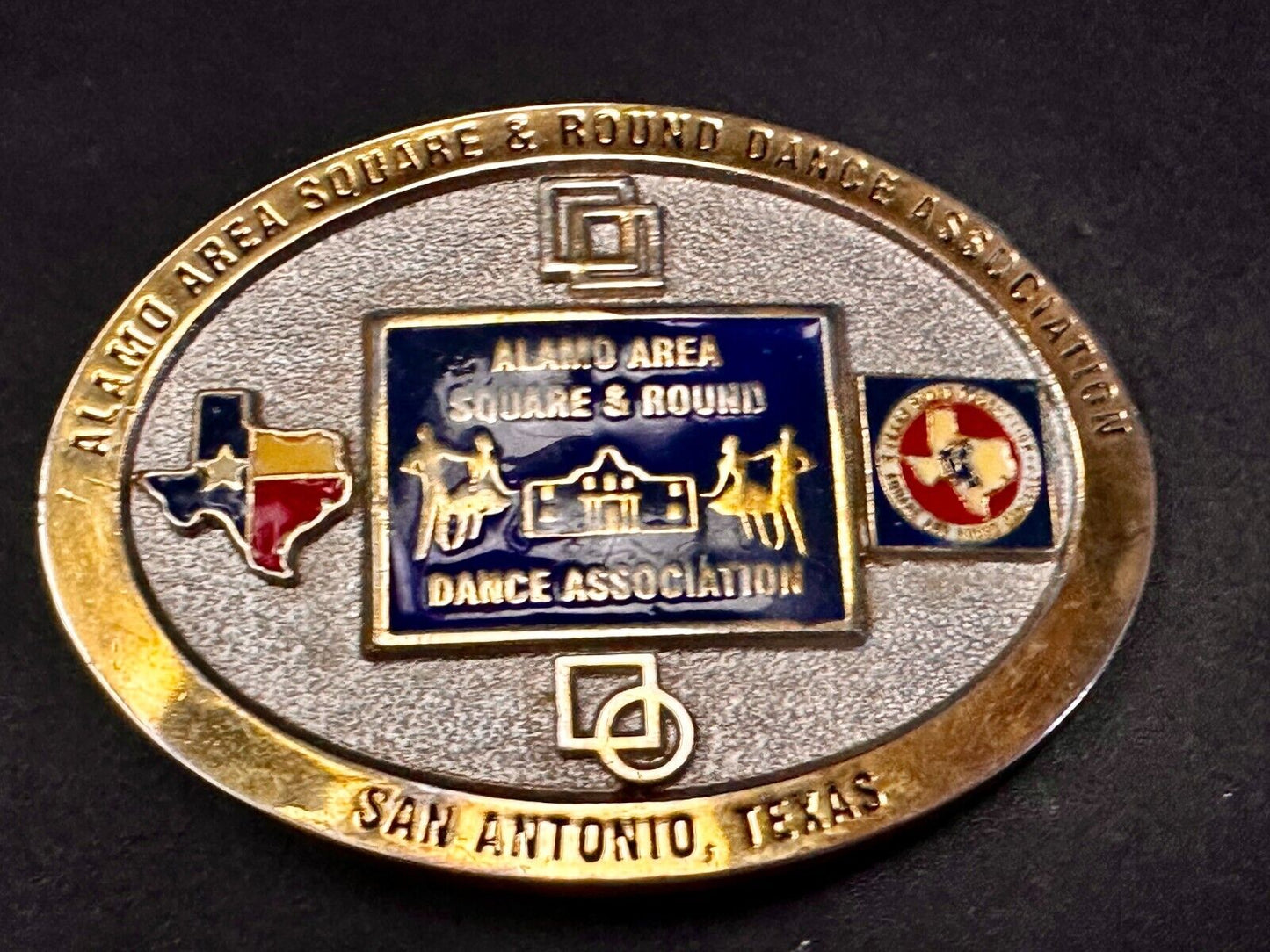 Belt Buckle square-dance