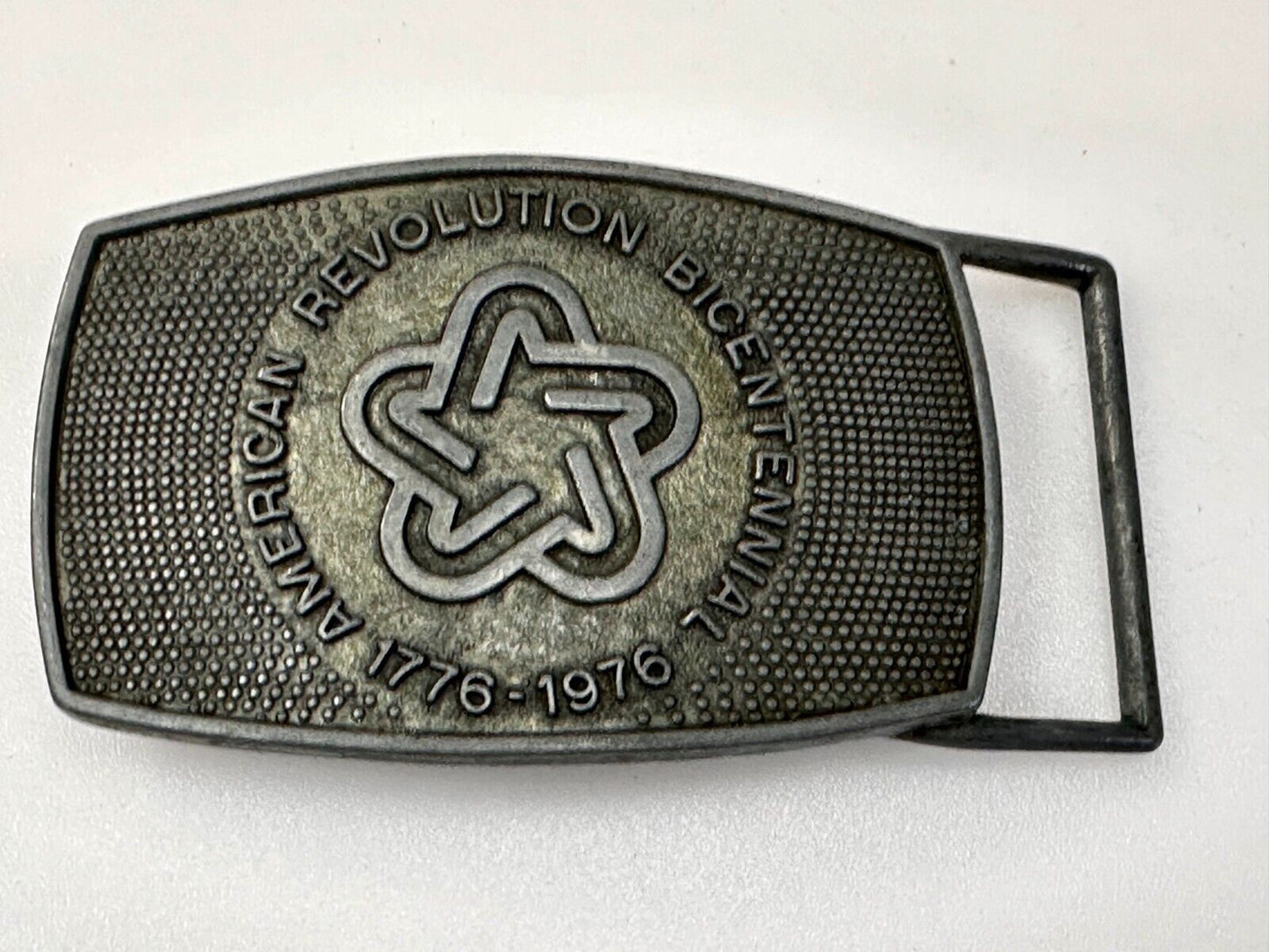 American Revolution Bicentennial Commemorative Belt Buckle by Lee.Co.Ny.Ny