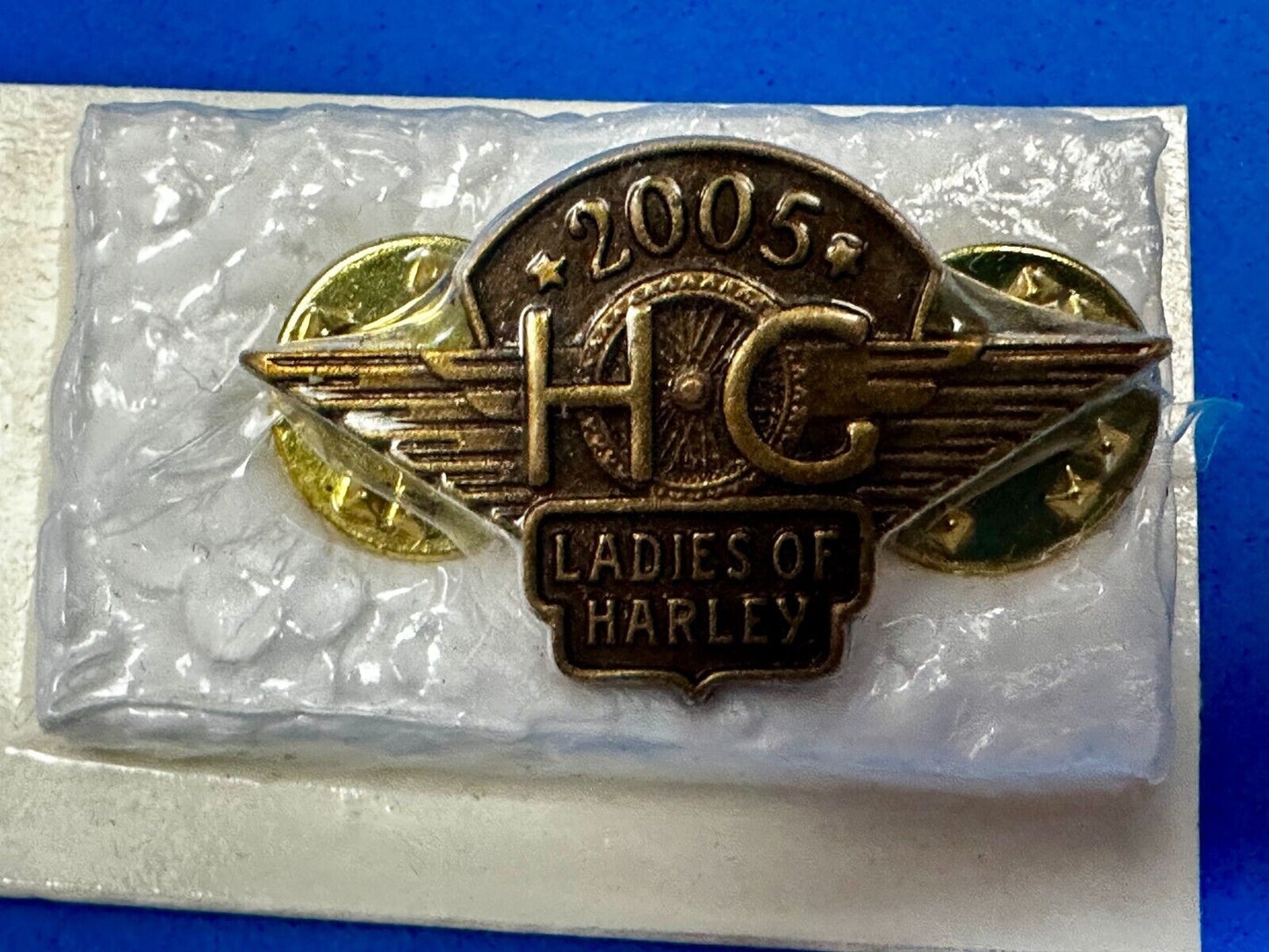 2005 Ladies of Harley Davidson Owners Group HOG NOS Pin for Jacket or Vest