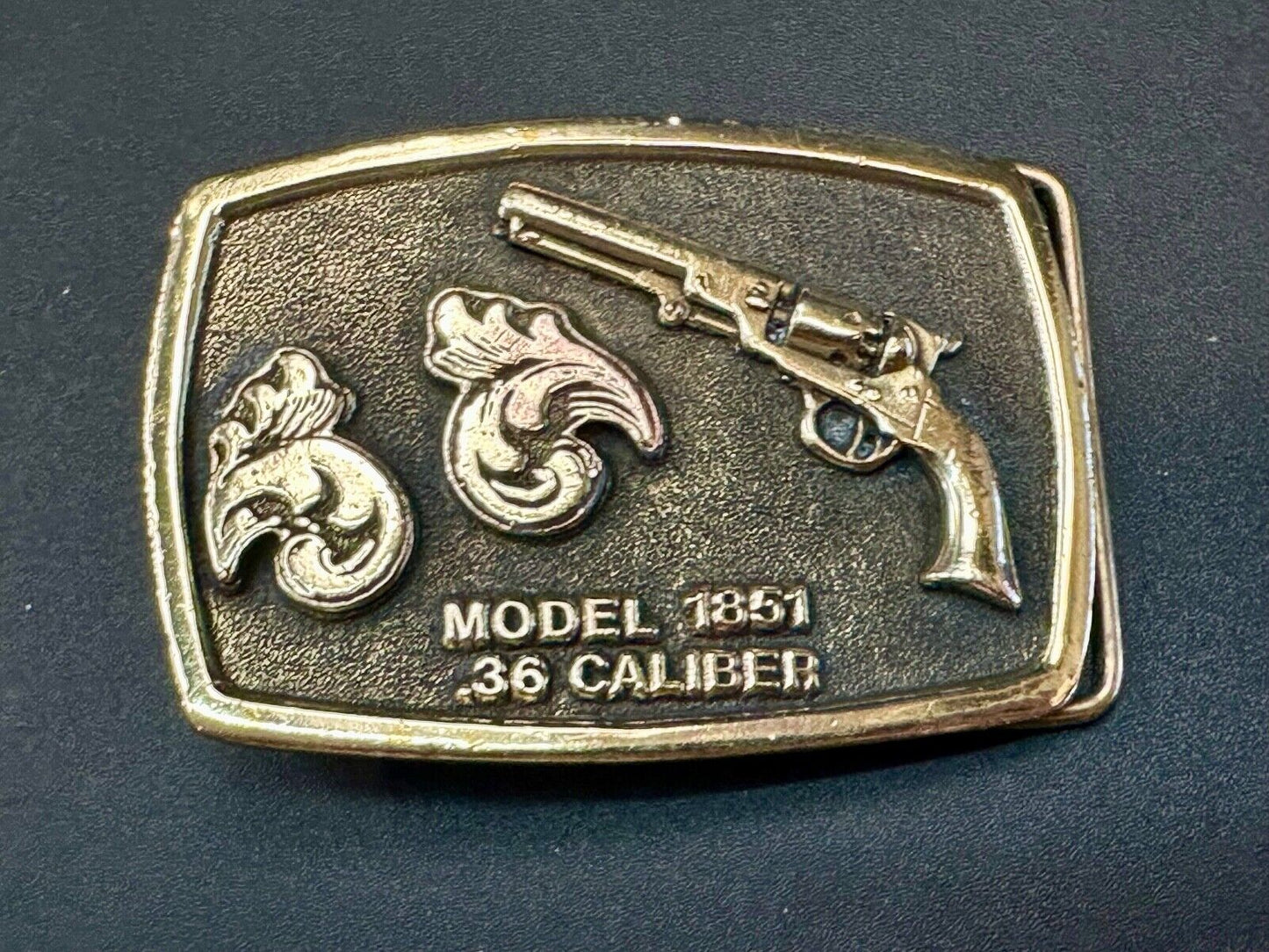 Vintage Gun Collectors Model 1851 .36 Caliber belt buckle by ADezy