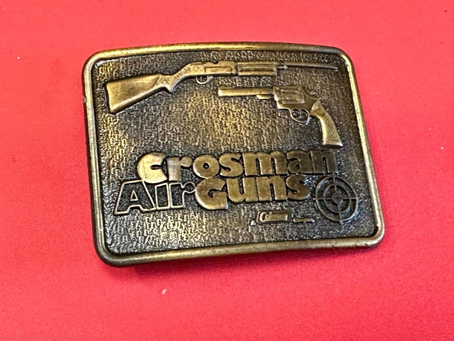 Vintage Crossman Air Guns Vintage Belt Buckle By Coleman Made by Century Canada
