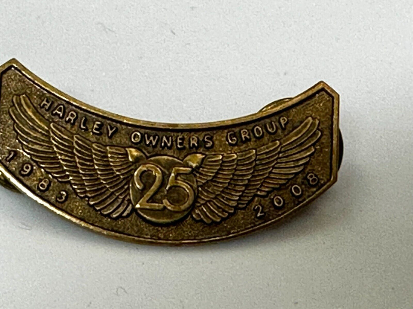 2008 H.O.G. Harley Davidson Owners Group HOG Pin for Jacket or Vest