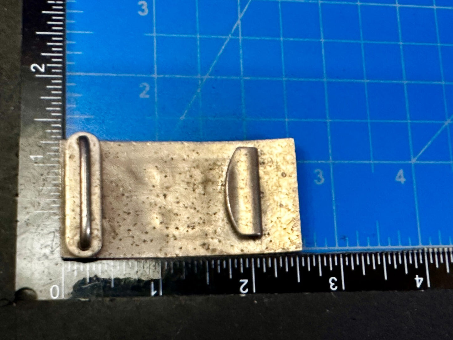 AMS Advanced Math & Science High School Initials Letters Belt Buckle