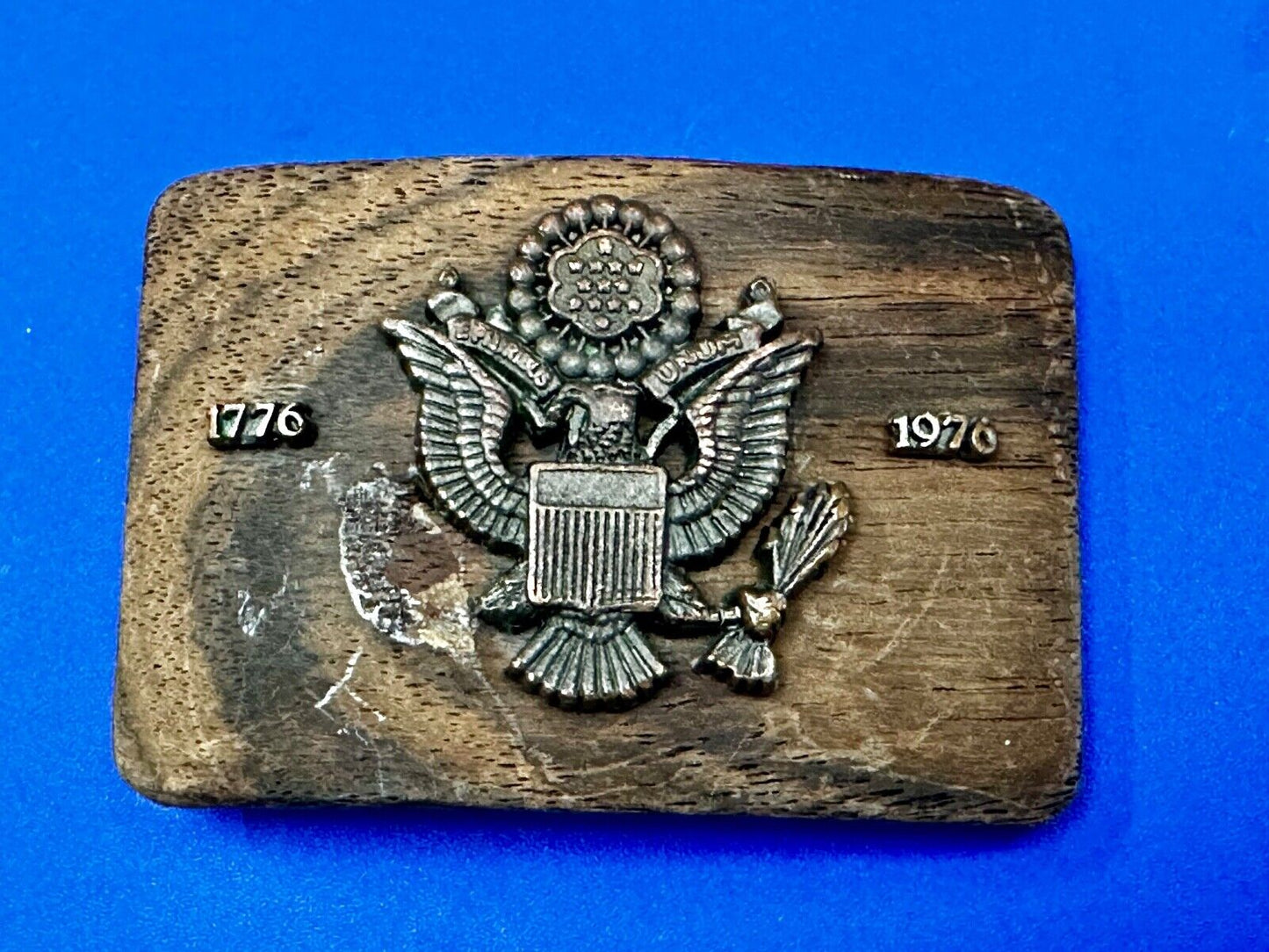 Belt Buckle bicentennial Spirit Of 76 Colorful Patriotic Marching Band American
