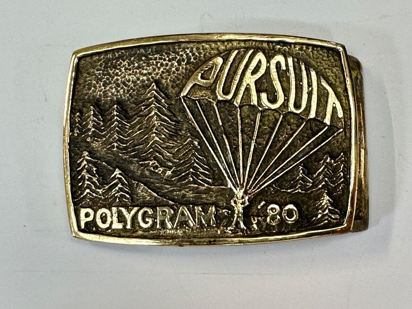 The Pursuit of DB Cooper Polygram 1980 Movie Cast Collectable Gift belt buckle