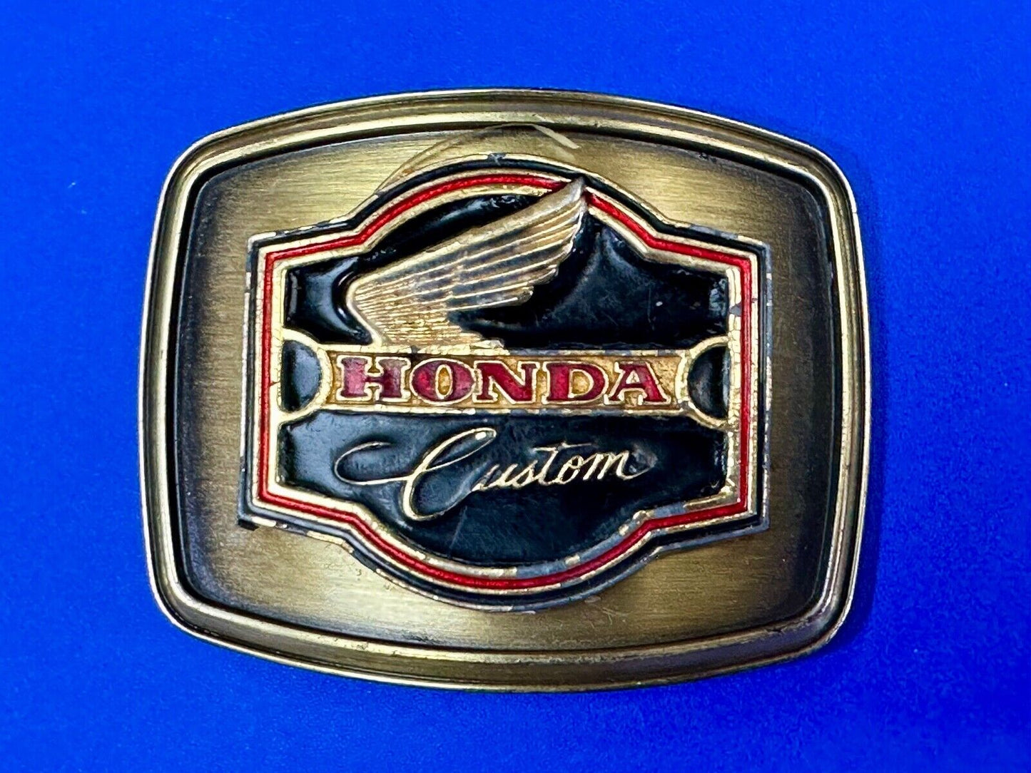 vintage 1979 Hondan Goldwing Custom Riantere belt buckle