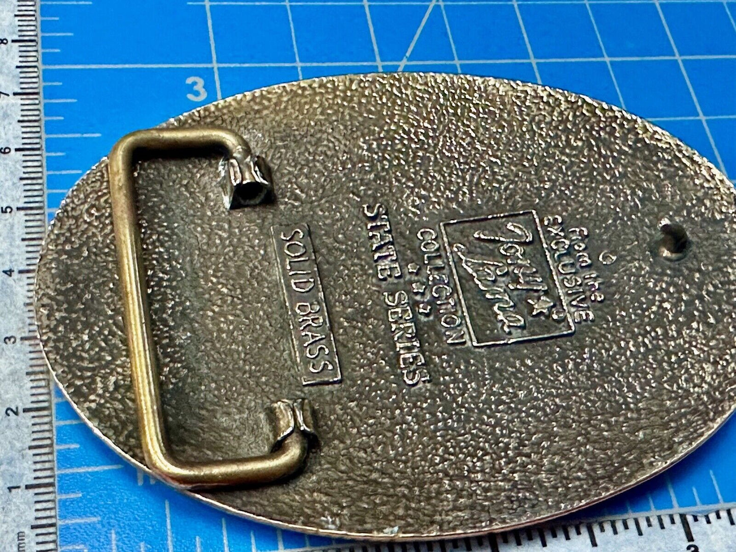 The Great State of Texas, Lone Star - Tony Lama Collection western belt buckle