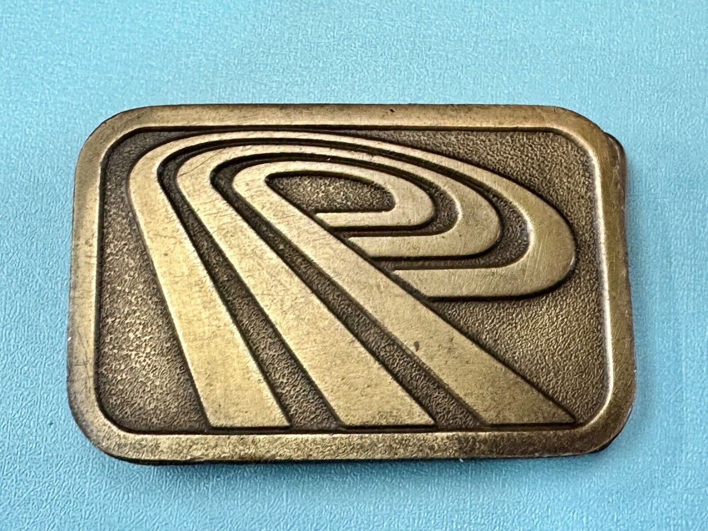 Transportation Trucking Company Emblem belt buckle by Hit Line USA