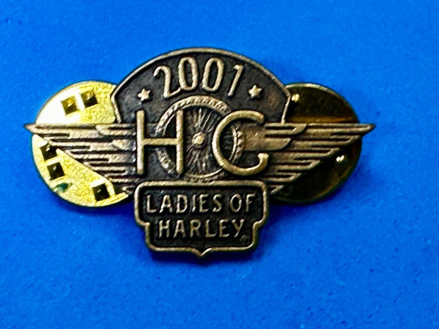 2001 Ladies of Harley Davidson Owners Group HOG Pin for Jacket or Vest