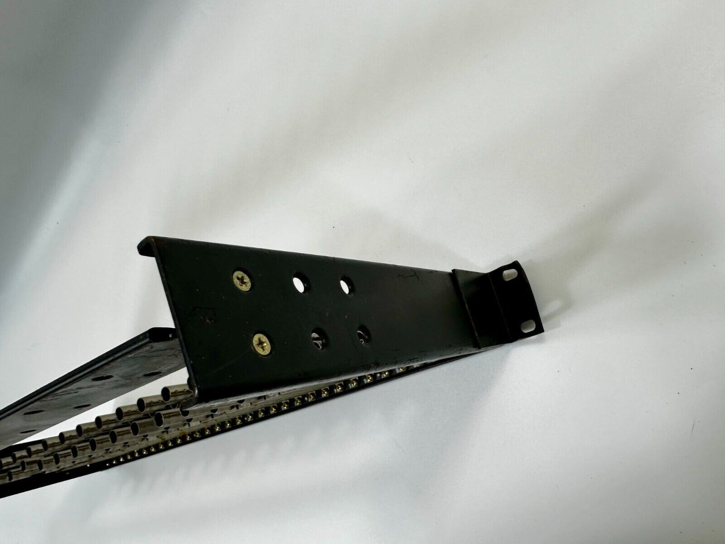 ADC Video Production Patchbay Patch Bay Panel Catalog number PPI1232RS-MVJT-BK