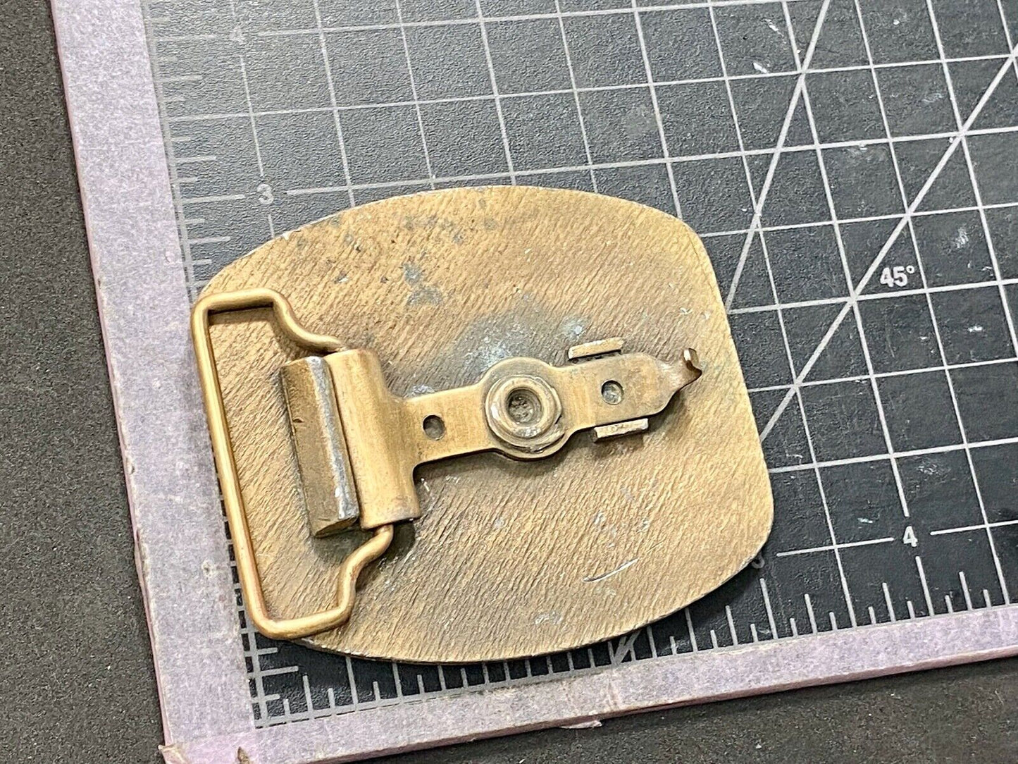 Vintage Baby Doe’s - Matchless Mine belt buckle - Coal Oil Miners
