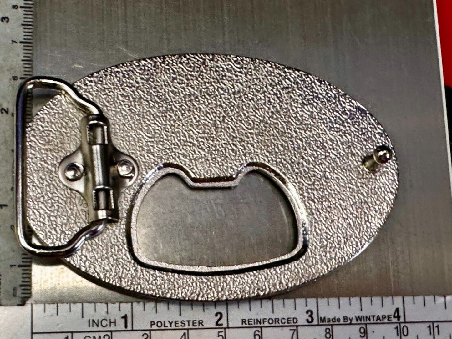 Barxa Muxa with Flying Bee Hornet Design Belt Buckle with Bottle Opener
