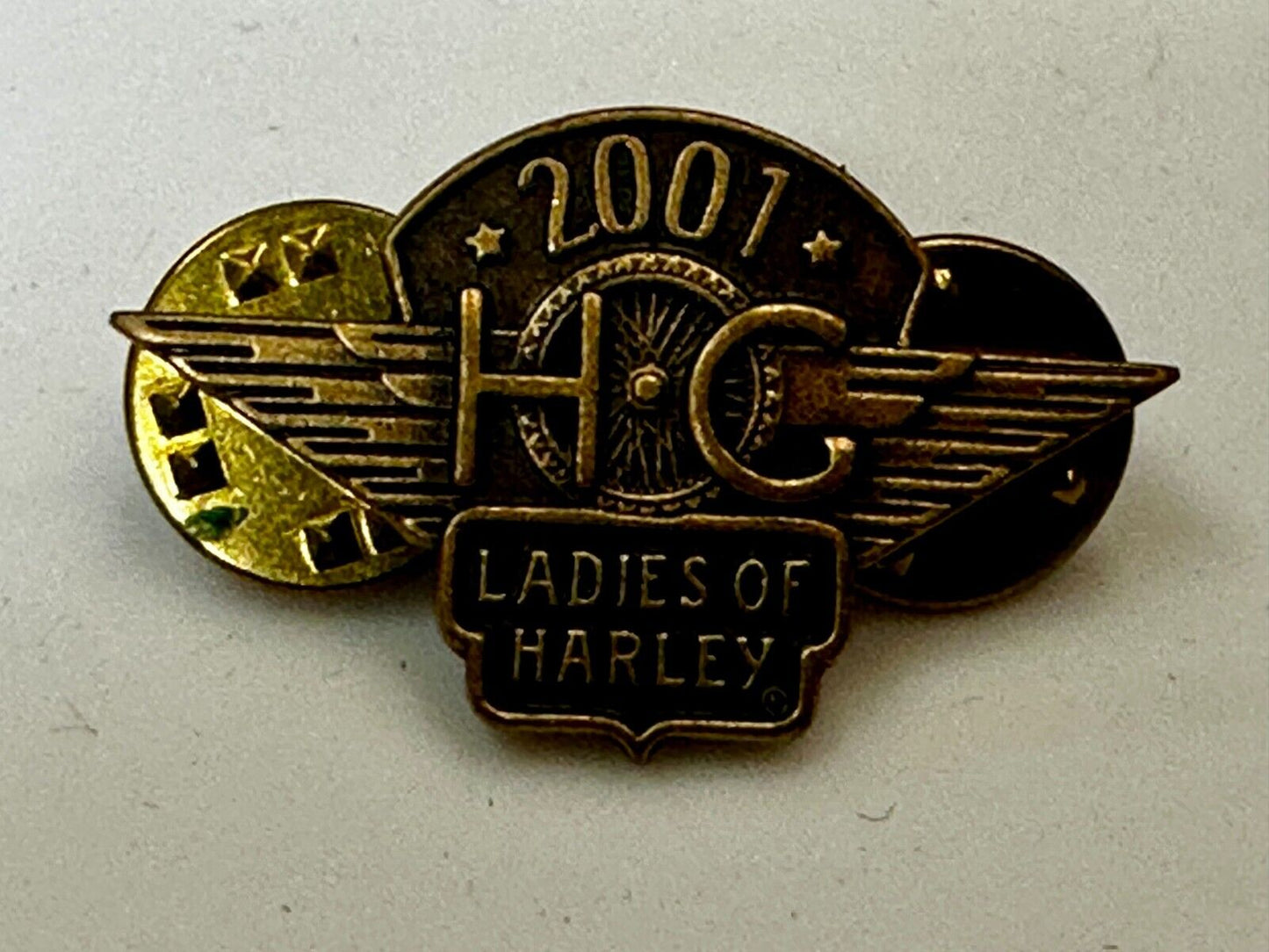 2001 Ladies of Harley Davidson Owners Group HOG Pin for Jacket or Vest