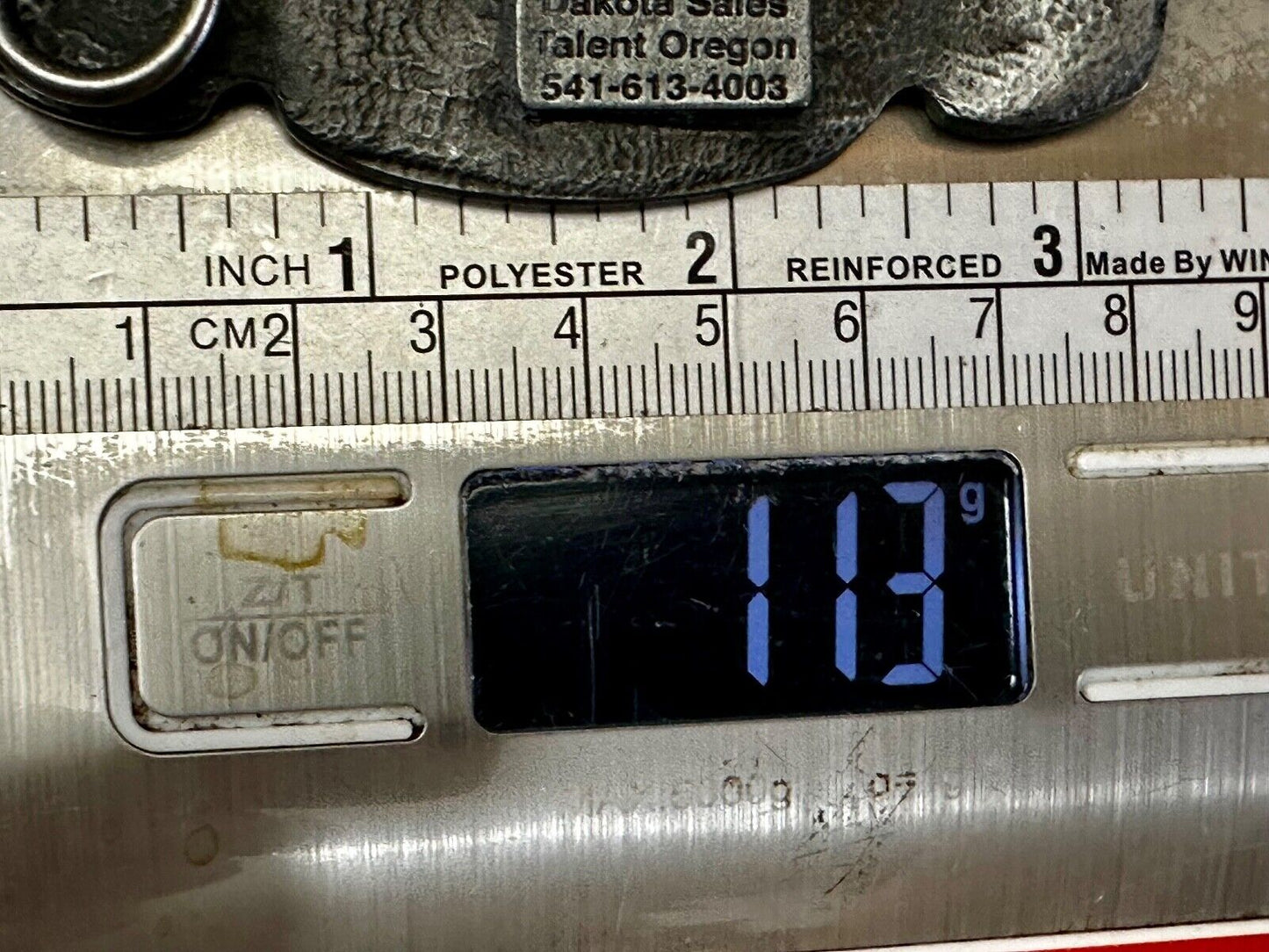 Talent Oregon 2010 Centennial Celebration Belt Buckle by Dakota Sales